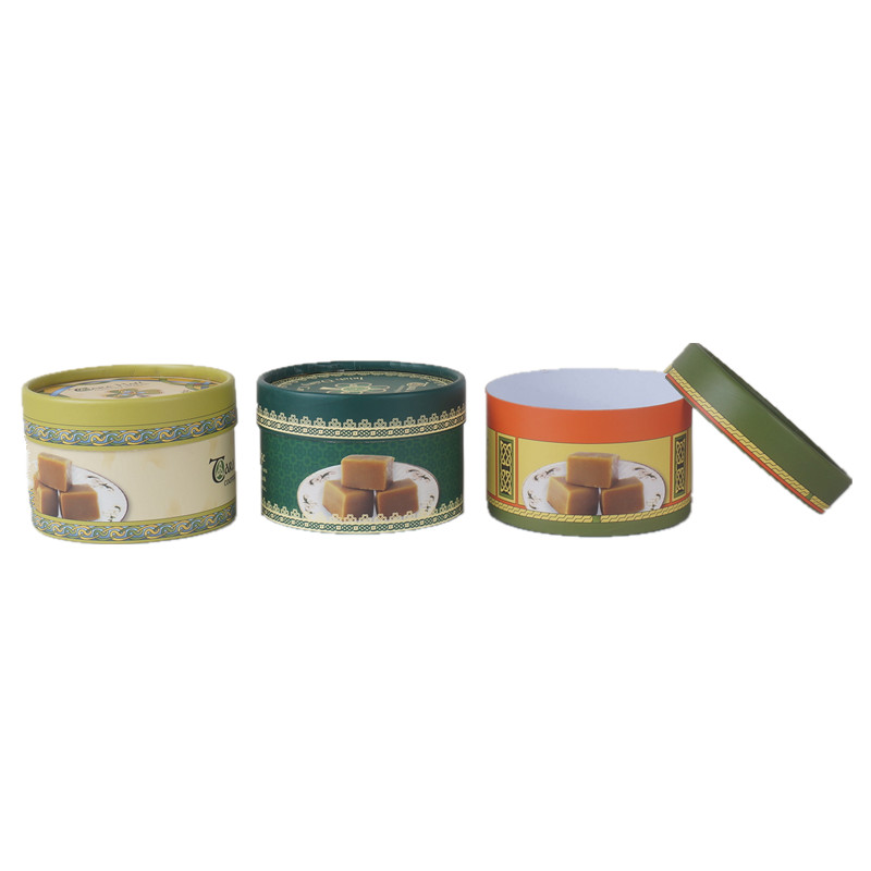Food Garde Round Packaging Boxes For Sweets And Candies