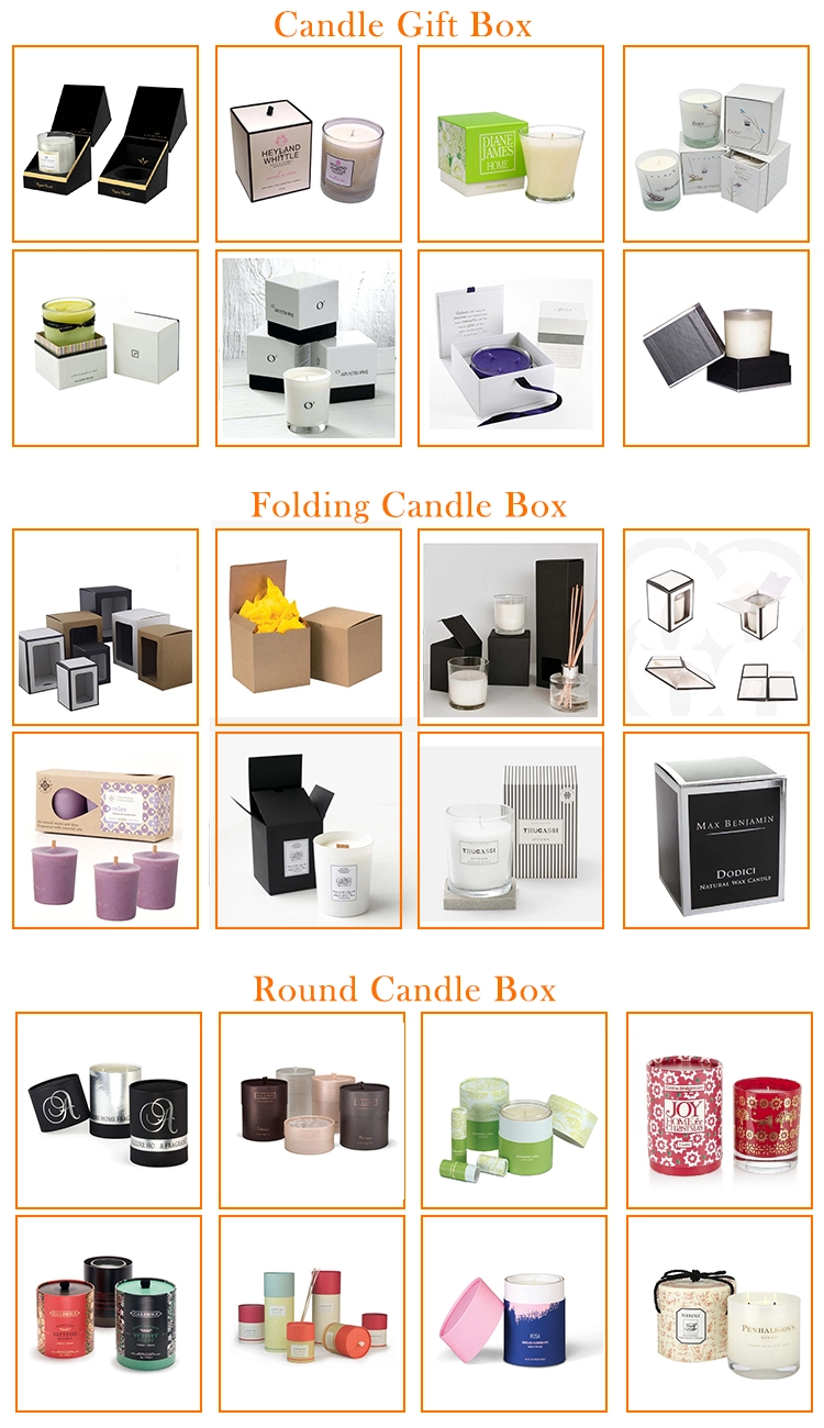 luxury candle box	 